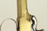  TINY 1800s Antique BELGIAN Pocket or Muff Pistol - 4 of 9