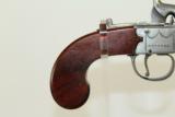ENGLISH Antique STARR Turn-Barrel Boot Pistol 1840 - 3 of 11