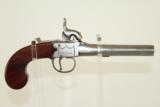 ENGLISH Antique STARR Turn-Barrel Boot Pistol 1840 - 1 of 11