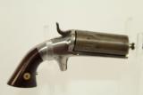  RARE & EXCELLENT 1870s BACON 22 Pepperbox Revolver - 7 of 17