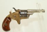  ENGRAVED Antique COLT Open Top .22 CCW Revolver - 8 of 10