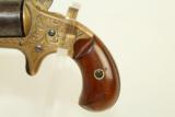  ENGRAVED Antique COLT Open Top .22 CCW Revolver - 3 of 10