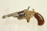 ENGRAVED Antique COLT Open Top .22 CCW Revolver - 1 of 10