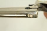  GORGEOUS Nickel & Blue Remington Double Deringer - 5 of 9