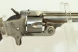  FINE NICKEL Antique SMITH & WESSON 32 S&W Revolver - 13 of 14