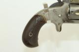  FINE NICKEL Antique SMITH & WESSON 32 S&W Revolver - 12 of 14