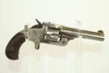  FINE NICKEL Antique SMITH & WESSON 32 S&W Revolver - 11 of 14