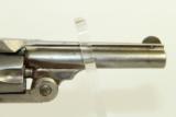  FINE NICKEL Antique SMITH & WESSON 32 S&W Revolver - 14 of 14
