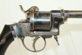  FINE & Beautiful European COLARD Pinfire Revolver - 1 of 14