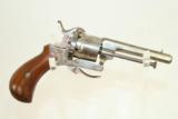  GERMAN Proofed FOLDING TRIGGER Pinfire Revolver - 5 of 8