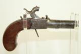  NICE 1840s ENGLISH Antique WM. WALLAS Pocket Pistol - 5 of 7