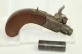  NICE 1840s ENGLISH Antique WM. WALLAS Pocket Pistol - 7 of 7