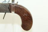  NICE 1840s ENGLISH Antique WM. WALLAS Pocket Pistol - 3 of 7