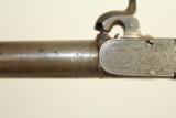  Large Bore 1840s EUROPEAN Antique Pocket Pistol - 6 of 7