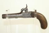  Large Bore 1840s BRITISH Antique Pocket Pistol - 3 of 3
