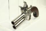  SCARCE Antique BRITISH Tap Action Flintlock Pistol - 1 of 9