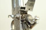  SCARCE Antique BRITISH Tap Action Flintlock Pistol - 6 of 9