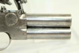  SCARCE Antique BRITISH Tap Action Flintlock Pistol - 9 of 9