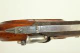  1840s BELGIAN Antique LARGE Bore Percussion Pistol - 5 of 22