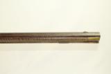  Maker Marked 1840s Antique FULL STOCK Long Rifle - 7 of 9