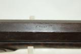  Maker Marked 1840s Antique FULL STOCK Long Rifle - 2 of 9