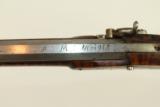 Maker Marked 1840s Antique FULL STOCK Short Rifle - 6 of 10