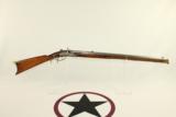  Maker Marked 1840s Antique FULL STOCK Short Rifle - 1 of 10