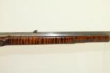  Maker Marked 1840s Antique FULL STOCK Short Rifle - 4 of 10