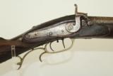  Maker Marked 1840s Antique HALF STOCK Long Rifle - 4 of 12