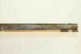  Maker Marked 1840s Antique HALF STOCK Long Rifle - 6 of 12