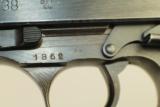  Fine & RARE NAZI German WWII P38 Police Pistol - 5 of 14