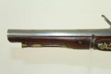  ENGRAVED Antique EUROPEAN Flintlock Belt Pistol - 9 of 9