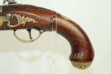  ENGRAVED Antique EUROPEAN Flintlock Belt Pistol - 7 of 9