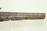  INCREDIBLE Engraved COLONIAL Flintlock Pistol 1700 - 8 of 16
