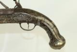  INCREDIBLE Engraved COLONIAL Flintlock Pistol 1700 - 14 of 16