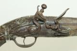  INCREDIBLE Engraved COLONIAL Flintlock Pistol 1700 - 6 of 16