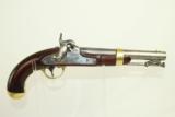  Antique U.S. Henry Aston Model 1842 Percussion Pistol - 1 of 12