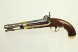  Antique U.S. Henry Aston Model 1842 Percussion Pistol - 7 of 12