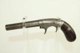  VERY RARE BACON & Co Underhammer Percussion Pistol - 7 of 9