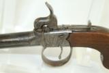  c1840 ENGLISH Antique WESTWOOD Boot Pistol - 9 of 10