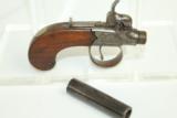  c1840 ENGLISH Antique WESTWOOD Boot Pistol - 5 of 10