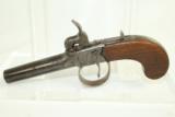  c1840 ENGLISH Antique WESTWOOD Boot Pistol - 7 of 10
