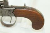  c1840 ENGLISH Antique WESTWOOD Boot Pistol - 8 of 10