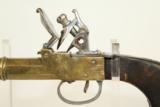  Antique EURO-style Flintlock Cannon Barrel Pistol - 9 of 10