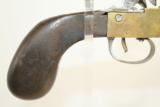  Antique EURO-style Flintlock Cannon Barrel Pistol - 3 of 10