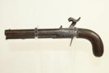  1800s BELGIAN Antique Percussion Belt Pistol - 11 of 15