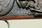  Antique LARGE Bore Flintlock Horse Pistol - 3 of 12