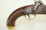  Antique ASTON Model 1842 Percussion DRAGOON Pistol - 5 of 15