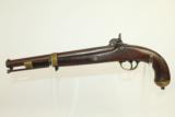  RARE CIVIL WAR U.S. 1855 Pistol w Maynard Primer - 10 of 13