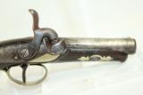  c. 1850 TUFTS & COLLEY Antique DERINGER Pistol - 4 of 13